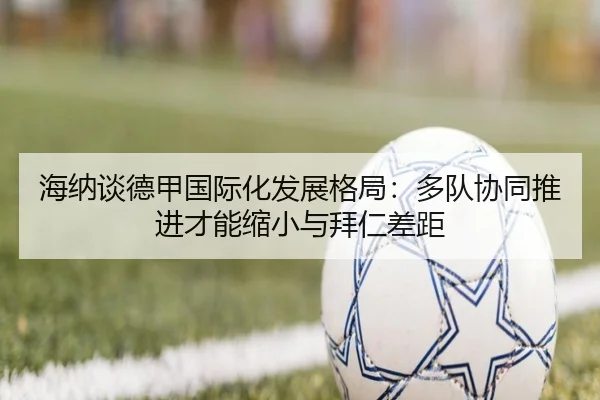 海纳谈德甲国际化发展格局：多队协同推进才能缩小与拜仁差距